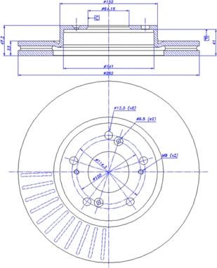 CAR 142.1107 - Bremžu diski www.autospares.lv