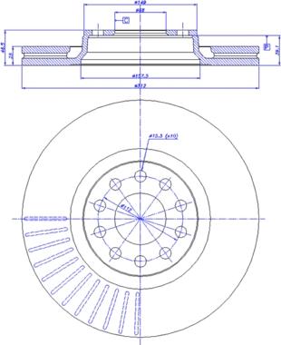 CAR 142.1189 - Bremžu diski www.autospares.lv