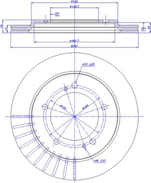 CAR 142.1184 - Bremžu diski www.autospares.lv