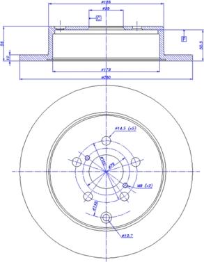 CAR 142.1138 - Bremžu diski www.autospares.lv