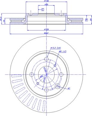 CAR 142.1123 - Bremžu diski www.autospares.lv