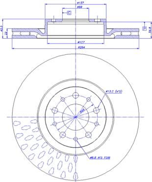 CAR 142.1834 - Bremžu diski www.autospares.lv