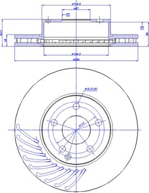 CAR 142.1368 - Bremžu diski www.autospares.lv