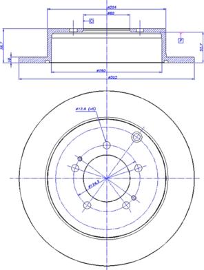 CAR 142.1314 - Bremžu diski www.autospares.lv