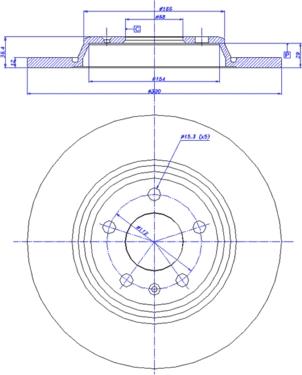 CAR 142.1311 - Тормозной диск www.autospares.lv