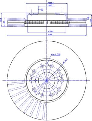 BENDIX 520367 - Bremžu diski autospares.lv