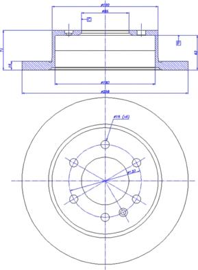 CAR 142.1334 - Bremžu diski www.autospares.lv