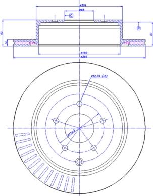 CAR 142.1333 - Bremžu diski www.autospares.lv