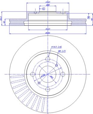 CAR 142.1332 - Bremžu diski www.autospares.lv