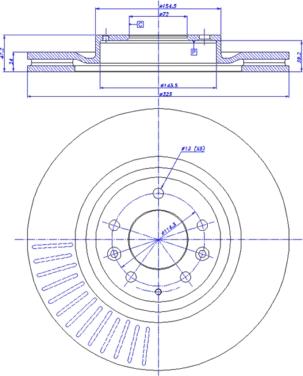 CAR 142.1326 - Bremžu diski www.autospares.lv