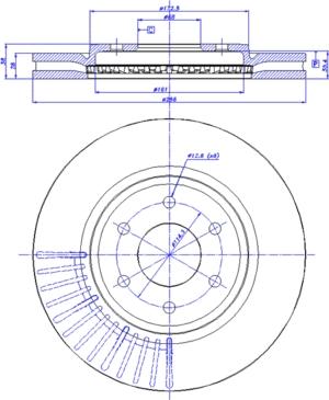 CAR 142.1322 - Bremžu diski www.autospares.lv