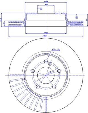 CAR 142.1245 - Bremžu diski www.autospares.lv