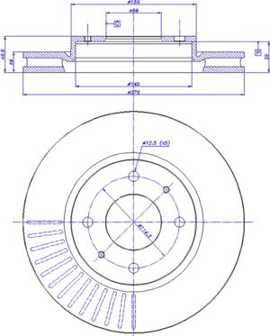 CAR 142.1247 - Bremžu diski www.autospares.lv