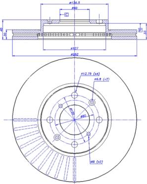 CAR 142.1255 - Bremžu diski www.autospares.lv