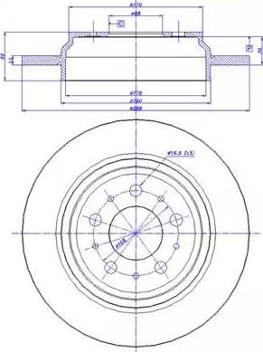 CAR 142.1260 - Bremžu diski www.autospares.lv