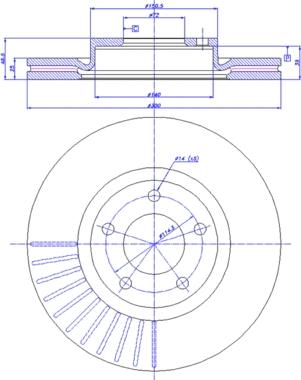 CAR 142.1267 - Brake Disc www.autospares.lv