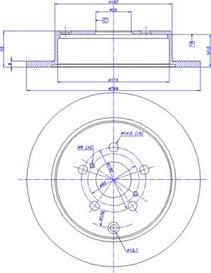 CAR 142.1204 - Bremžu diski www.autospares.lv