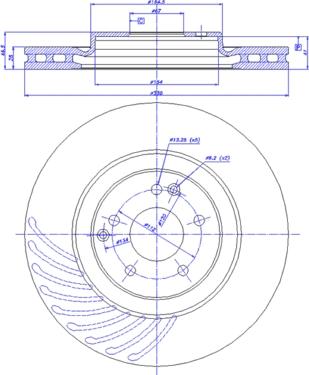 CAR 142.1206 - Bremžu diski www.autospares.lv