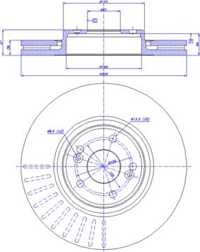 CAR 142.1215 - Bremžu diski www.autospares.lv