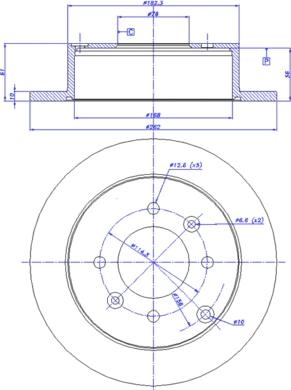 CAR 142.1211 - Bremžu diski www.autospares.lv