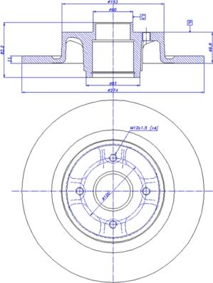 CAR 142.1218 - Bremžu diski www.autospares.lv