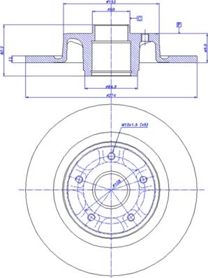 CAR 142.1217 - Bremžu diski www.autospares.lv