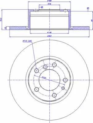 CAR 142.128 - Bremžu diski www.autospares.lv