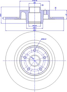 CAR 142.1230 - Bremžu diski www.autospares.lv