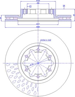 NK 202288 - Bremžu diski autospares.lv