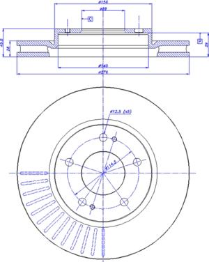 CAR 142.1274 - Bremžu diski www.autospares.lv