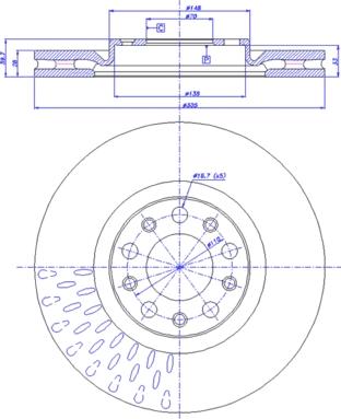 CAR 142.1748 - Bremžu diski www.autospares.lv