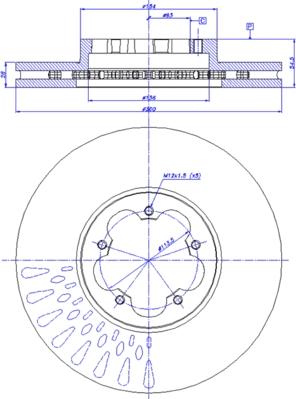 CAR 142.1755 - Bremžu diski www.autospares.lv