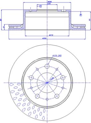 CAR 142.1750 - Bremžu diski www.autospares.lv