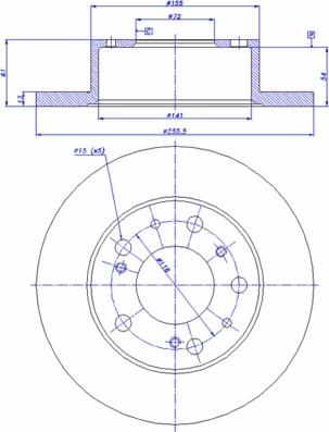 CAR 142.175 - Bremžu diski www.autospares.lv