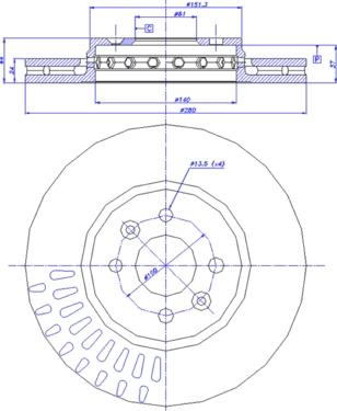 CAR 142.1781 - Bremžu diski www.autospares.lv