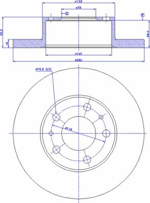 CAR 142.172 - Bremžu diski www.autospares.lv