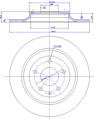 CAR 142.1777 - Bremžu diski www.autospares.lv