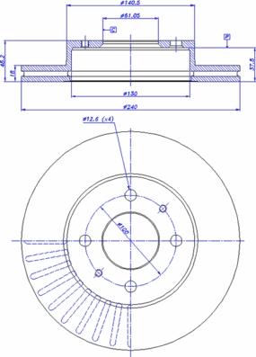 CAR 142.892 - Bremžu diski www.autospares.lv