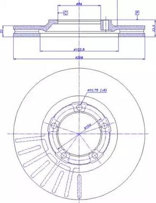 CAR 142.848 - Bremžu diski www.autospares.lv