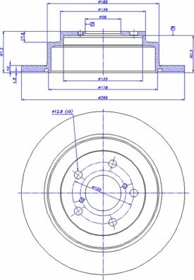 CAR 142.858 - Bremžu diski www.autospares.lv