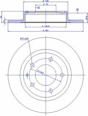 CAR 142.866 - Bremžu diski www.autospares.lv