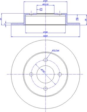 CAR 142.811 - Bremžu diski www.autospares.lv