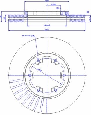 CAR 142.880 - Bremžu diski www.autospares.lv