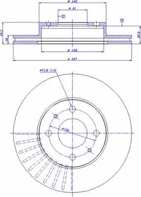 CAR 142.881 - Bremžu diski www.autospares.lv