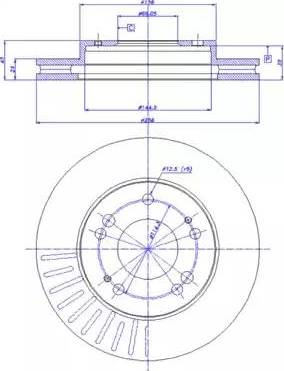 CAR 142.835 - Bremžu diski www.autospares.lv