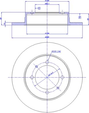 CAR 142.831 - Brake Disc www.autospares.lv