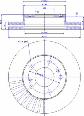 CAR 142.873 - Bremžu diski www.autospares.lv