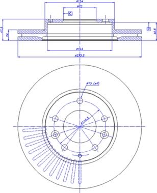 CAR 142.358 - Bremžu diski www.autospares.lv