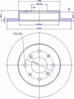 CAR 142.305 - Bremžu diski www.autospares.lv