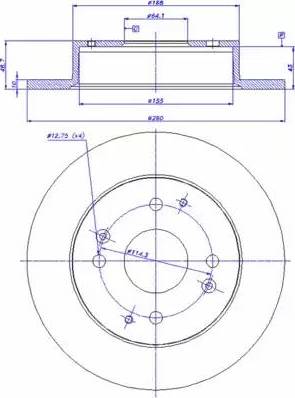 CAR 142.306 - Bremžu diski www.autospares.lv